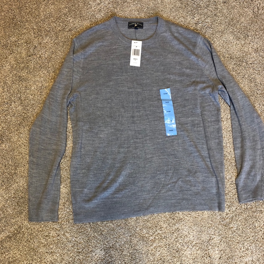 New with Tags Harbor Island Crew Neck Sweater